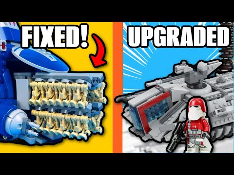 I FIXED these Overpriced LEGO Star Wars Sets!