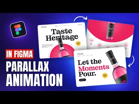 Create Parallax Scrolling Animation In Figma | Figma Tutorial