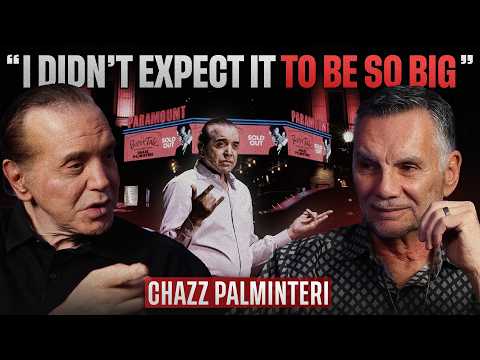 Chazz Palminteri Talks JFK Assassination, History of Bronx Tale and The Greatest One-Man Show Ever