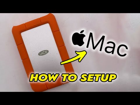 LaCie Portable Drive: How To Install on Mac OS (Full Setup)