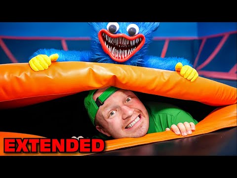 Sneaking Into A Trampoline Park Overnight! - EXTENDED