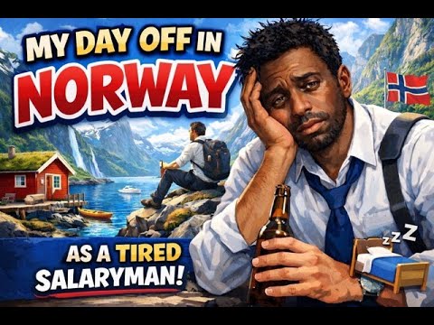 My Day Off in Norway as a Tired Salaryman 😪
