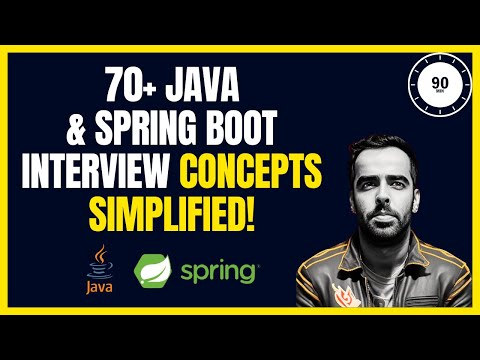 Simplifying 70+ Java and Spring Boot Interview Topics in 90 Minutes | Ultimate Prep Guide