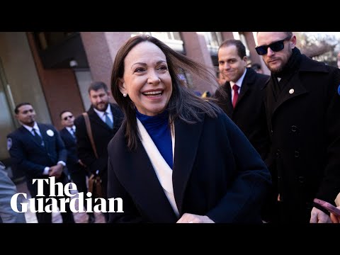 Venezuelan opposition leader Machado takes part virtually in the Munich Security Conference