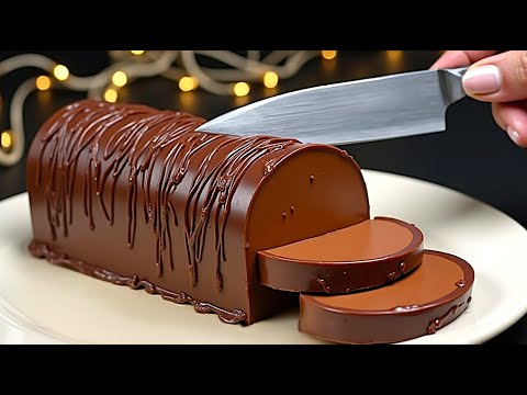 🎄 Weihnachtsdessert in 5 Minuten! Nur Milch und Schokolade! Kein Backen!