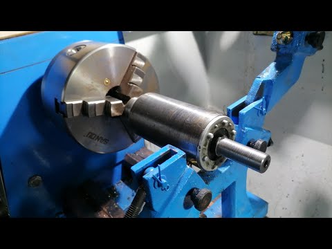 How to lengthen the rotor shaft (anchor) of an electric motor.