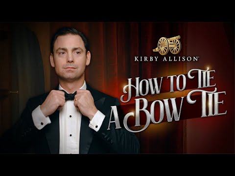 Master the Art of Tying a Bow Tie: A Step-by-Step Guide | How to Tie a Bow Tie | Kirby Allison