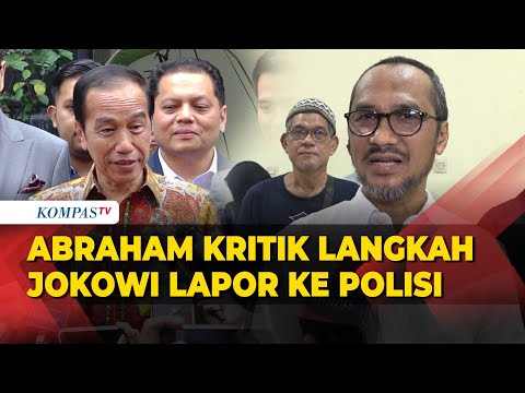 Alasan Abraham Samad Minta Jokowi Tak Lanjut Laporan soal Tudingan Ijazah Palsu