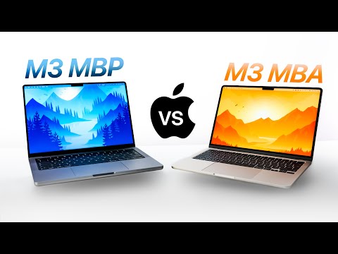 M3 MacBook Air vs M3 MacBook Pro - FULL Comparison!