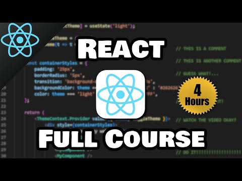 React Full Course for free ⚛️