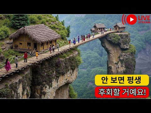 행성에서 가장 아름다운 장소 모음 - 이 비디오에서 행성의 모든 비밀이 드러날 것입니다 - 이들을 모른다면 후회할 것입니다