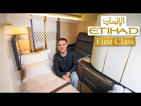 Ich fliege das FIRST CLASS Apartment von Etihad (Paris nach Abu Dhabi)