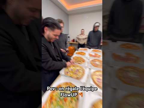 Pov : on régale l’équipe FlowUP pour le black friday 🍕