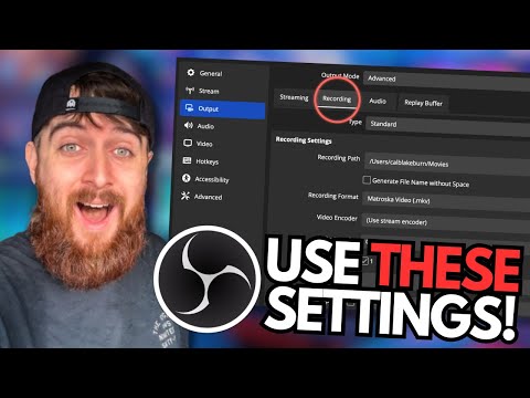 Best OBS Studio Settings for RECORDING in 2026 (Beginner Guide)