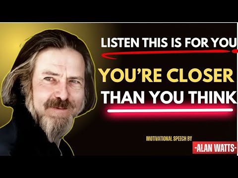 It’s Already Done — Your Manifestation Is Entering Your Reality | Alan Watts