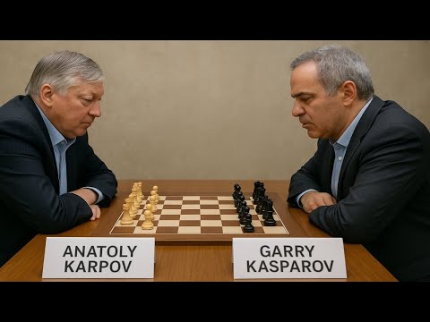 Garry Kasparov vs Anatoly Karpov • World Championship Match (New York/Lions) 1990