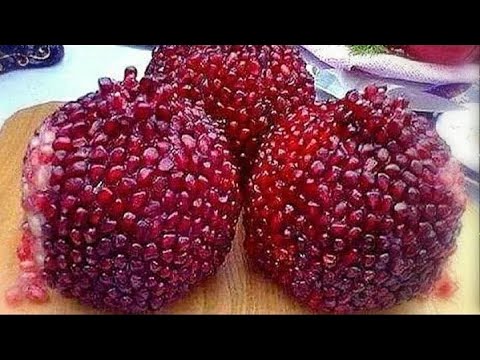 How Uzbeks quickly peel pomegranates!!! Uzbekistan!!!