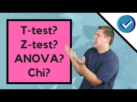 How To Know Which Statistical Test To Use For Hypothesis Testing