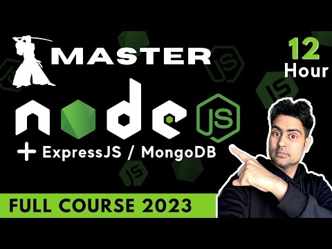 12-Hour NodeJS Express MongoDB Tutorial 2023 | MERN stack in Hindi