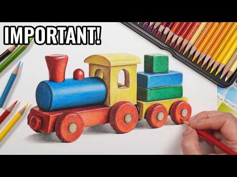 The MOST Important Technique You Need To Learn For Colored Pencils