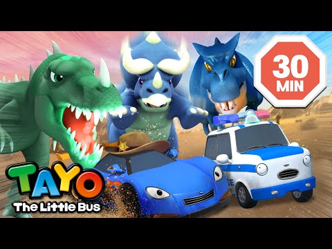 🎞️🚔 Beep Beep! Pat The Police Car l Tayo S7 English Episodes | Tayo the Little Bus