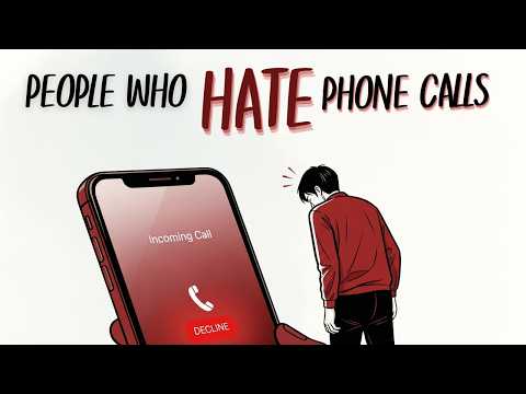 The Psychology of People Who HATE Talking on the Phone