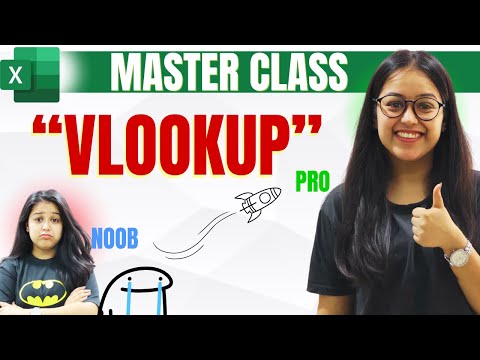 Complete Vlookup Tutorial || Master Class in Hindi || 10 Situation Explained
