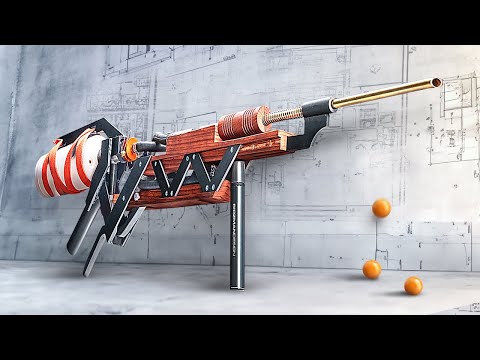 Airsoft Gun | DIY & from Wood and Steel