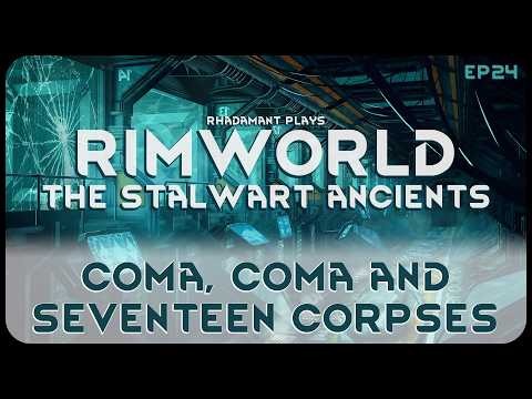 Coma, Coma and Seventeen Corpses in The Stalwart Ancients - RimWorld Ancient Gene Lab // EP24