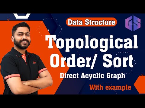 Lec-64: Topological Order/ Sort in DAG(Direct Acyclic Graph)