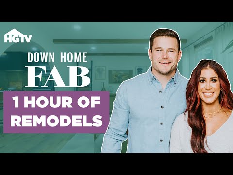 BINGE 1 HOUR of Chelsea and Cole DeBoer's Best Renovations | Down Home Fab | HGTV
