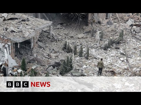 Ukraine’s President Zelensky condemns Russian strikes lasting 12 hours | BBC News