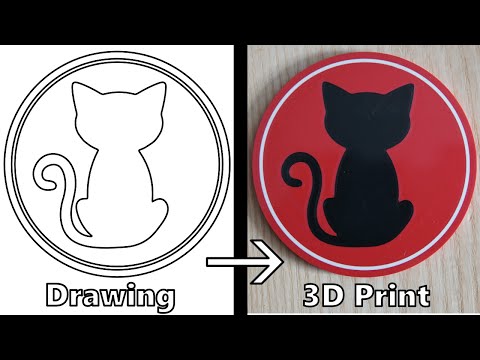 How to Design a Multi-Colored 3D Print | Bambu Lab 3D Printer