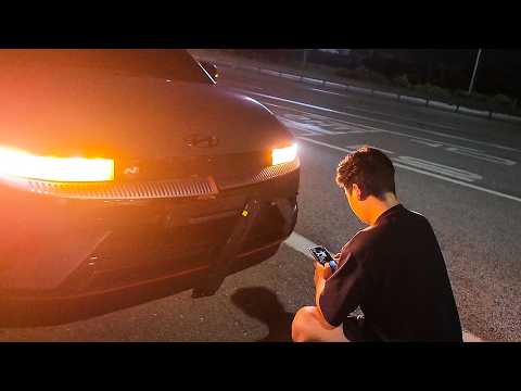 풀할부 아이오닉5N 사고났습니다