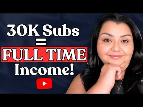 You Don't Need 100k Subscribers to Make A Full Time Income on YouTube! - YouTuber Oralia Martinez