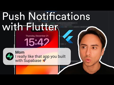 Send PUSH Notifications to Flutter Apps With Supabase Edge Functions & FCM