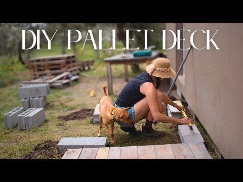 Building a Recycled Wood Deck for £50