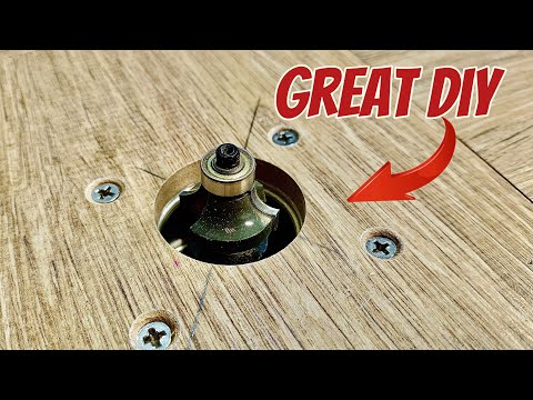 Stop Wasting Money! The Easiest Router Table From Laminate Scraps!