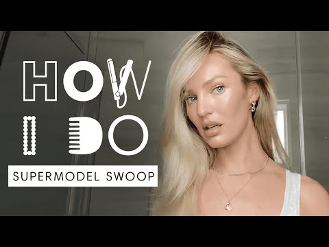 Achieve The Supermodel Swoop With Candice Swanepoel | How I Do | Harper's BAZAAR