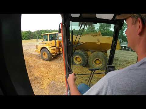 Finish Grading The Pond Dam Repair