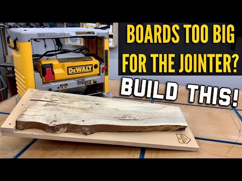 How to make a planer sled | Flatten Large Boards