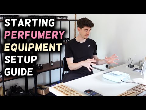 How to set up your perfumery workstation for the first time