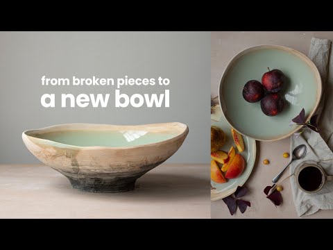 Making a ceramic bowl step by step