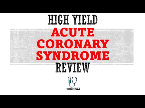 Acute Coronary Syndrome Review | Mnemonics And Other Proven Ways To Memorize for the PANCE, PANRE