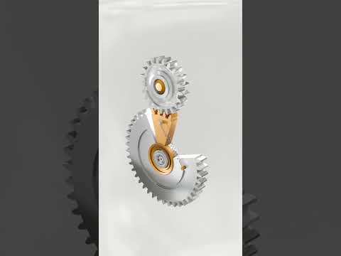 Mechanical delay gear