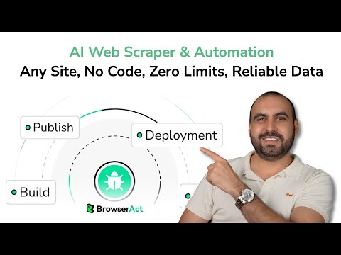 Scrape Any Website With AI - BrowserAct Quick Agent + Workflow Tutorial - Lifetime Deal available!