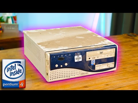 Cleaning Up A Dirty Old Pentium 4 Computer!