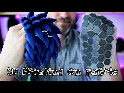 How to 3D Print on Fabric for Cosplay | How To | 3D Printing on Fabric