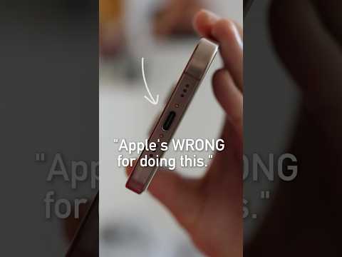 Apple’s WRONG for doing this 😤 #shorts #apple #iphone