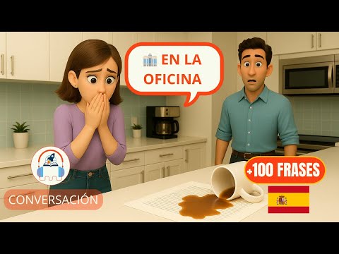 Real Spanish Conversations. +100 Phrases to Survive At the Office (A1–A2)